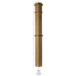 F-4375 Fluted Box Newel Post