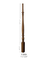 F-5434 34-inch Fluted Country Classic Baluster
