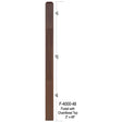 F-4000 48" Fluted 3" Newel Post with Chamfered Top