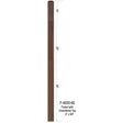 F-4000-60 60" Fluted 3" Newel Post