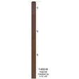 F-4002-60 60" Fluted 3-1/2" Newel Post