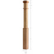 F4090-PL Plain 55" Box Newel Post