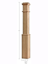 F4091-PL Plain 55" Box Newel Post