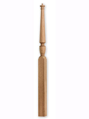 F4415 Plain Pin Top Landing Newel Post