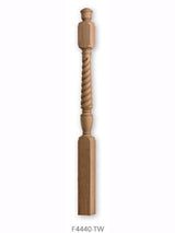 F4440-TW Twist Starting Newel Post