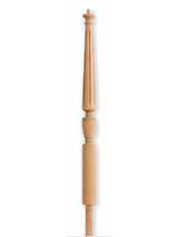 F4454-FL Fluted Volute Newel Post