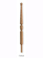 F4454 Plain Volute Newel Post