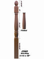 F-4540 Fluted Ball Top Starting Georgia Newel Post
