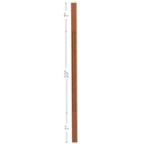 F-5034 34" Fluted S4S Contemporary Baluster