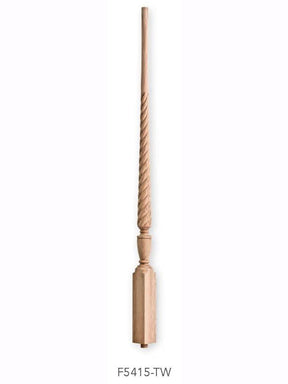 F5415-TW 39" Sheraton Rope Twist Baluster