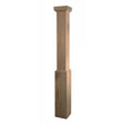 FCW-4091 Forest Character White Oak Craftsman Box Newel Post