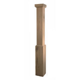 FCW-4091 Forest Character White Oak Craftsman Box Newel Post