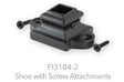 FI3104-2 Iron Winged Shoe for 1/2" Balusters