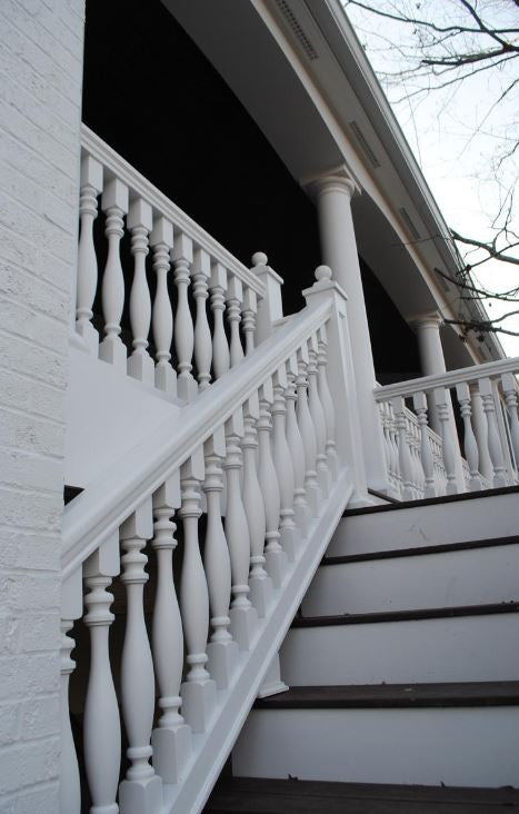 Traditional Ball Top Finial (FIN03X04TR) Lifestyle View