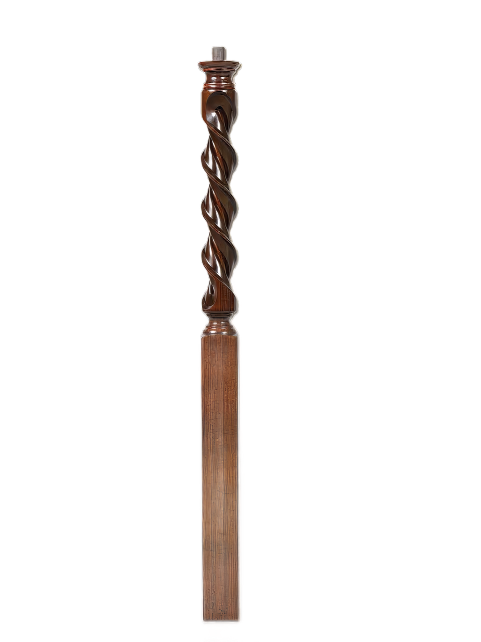 FLTE-8611 48" Flourentine Newel Post, Pin Top