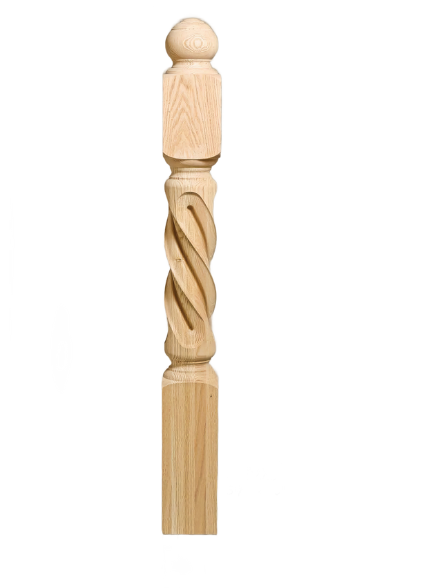 FLTE-8660 50" Flourentine Grande Newel Post