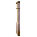 FP-4092 Flat Panel Large Flat Panel HALF Box Newel Post