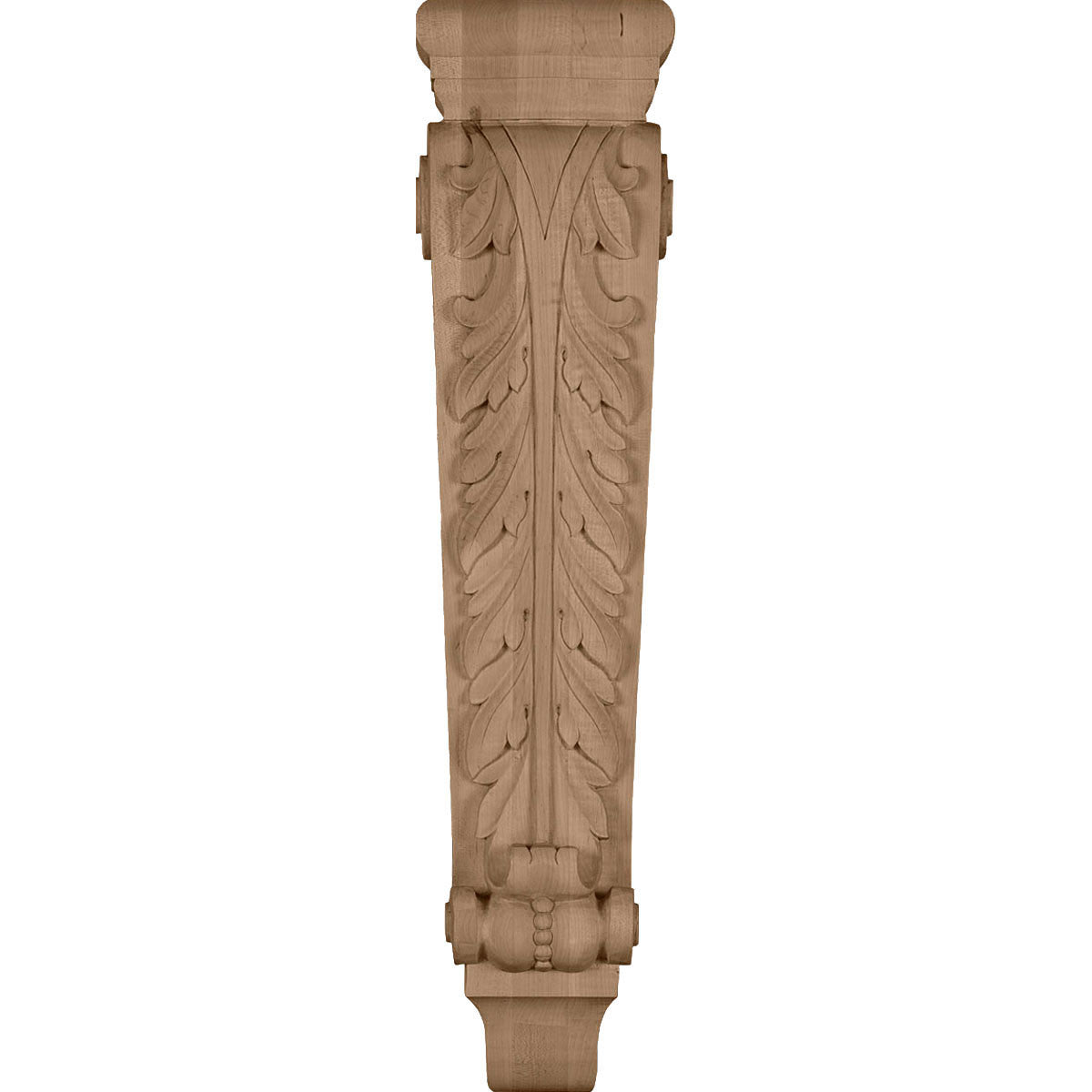 Farmingdale Pilaster Wood Corbel, 35" front view