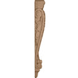 Farmingdale Pilaster Wood Corbel, 35" side view