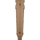 Farmingdale Pilaster Wood Corbel, 35" back view