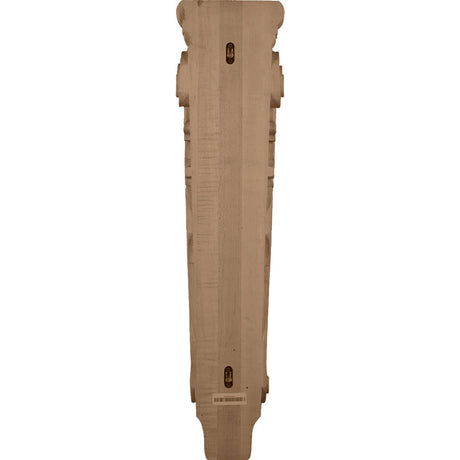 Farmingdale Pilaster Wood Corbel, 35" back view