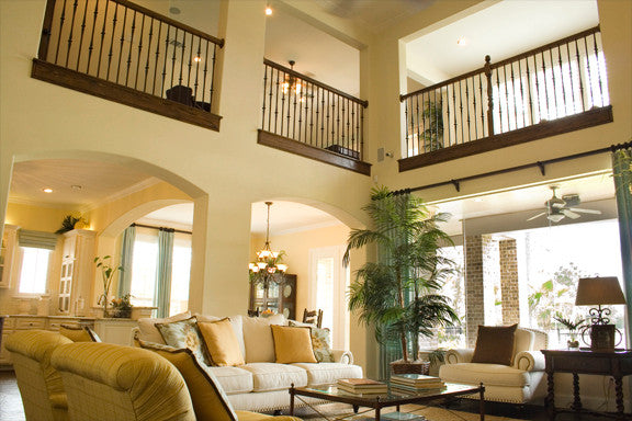 Guardrail with Gothic Balusters.