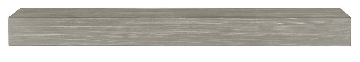 Graywash NC Mantel Shelf