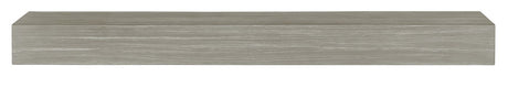 Graywash NC Mantel Shelf