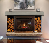 Graywash NC Mantel Shelf Lifestyle View 2