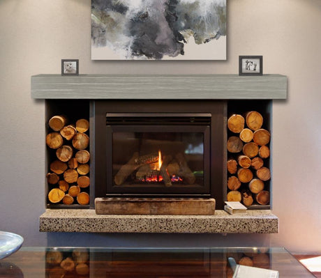 Graywash NC Mantel Shelf Lifestyle View 2
