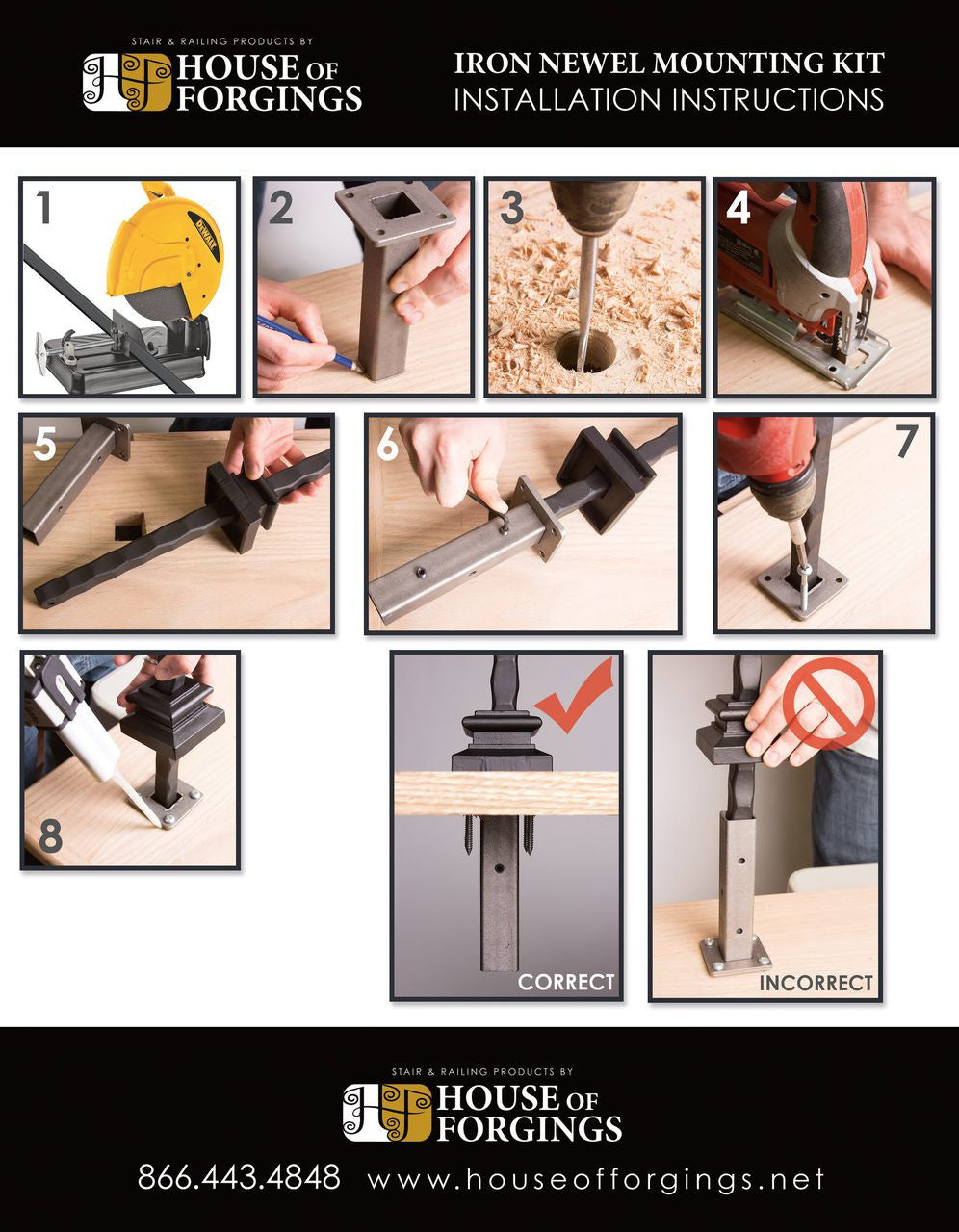 Newel Mounting Installation Guide