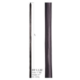 HF1.1.22 1" Round Solid Iron Newel Post