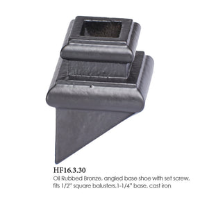 HF16.3.30 12mm Pitch Shoe, Oil Rubbed Bronze