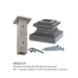 HF16.3.31 1" Newel Kit
