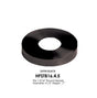 HF16.4.5 Satin Black or Ash Gray Newel Flange Cover