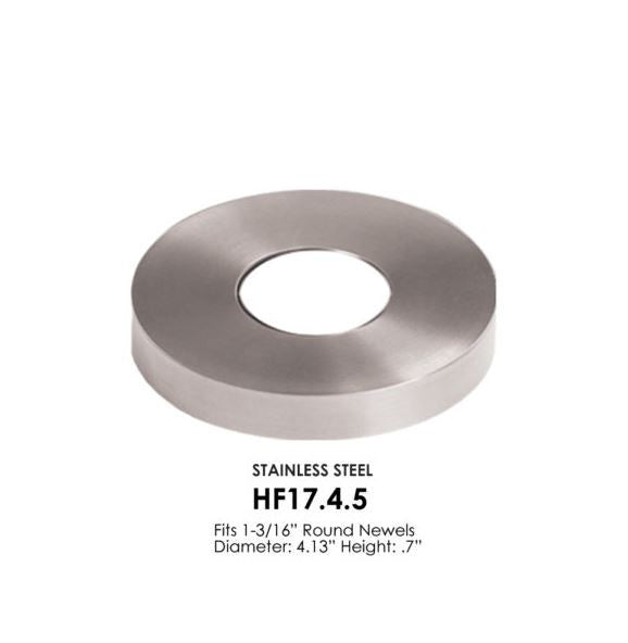 HF17.4.5 Stainless Steel Newel Flange Cover