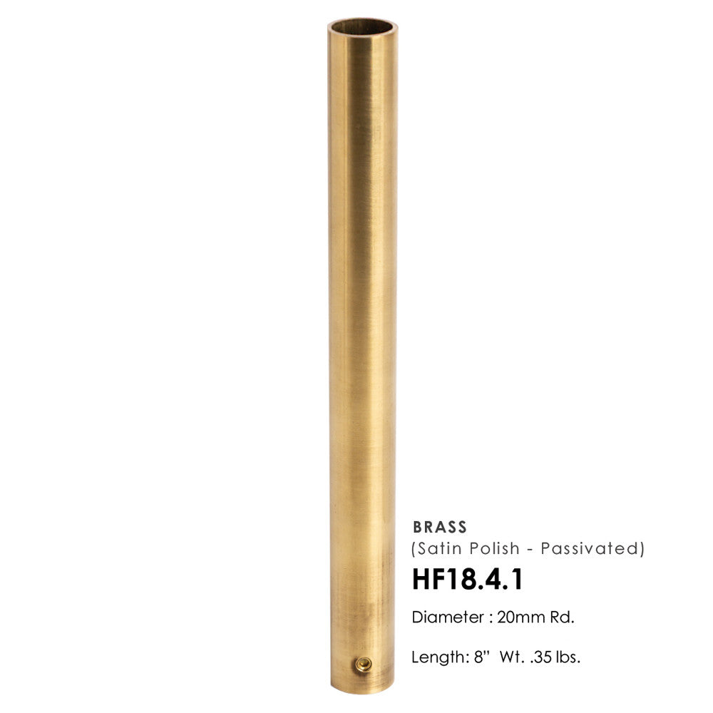 HF18.41 8" Balusters Sleeve, Brass