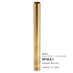 HF18.41 8" Balusters Sleeve, Brass