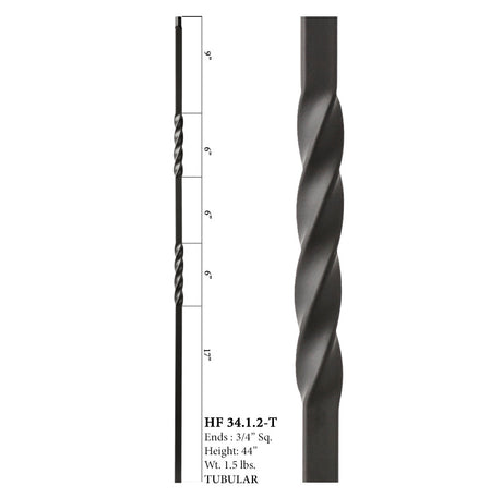 HF34.1.2-T MEGA Double Twist Baluster