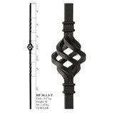 HF34.1.3-T MEGA Single Basket Steel Baluster