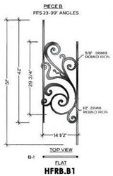 HFRB.B1 Rebecca Rake Iron Panel