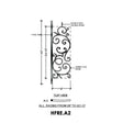 HFRE.A2 Rake  Iron Panel