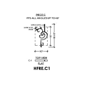 HFRE.C1 Regency Half Height Panel