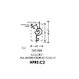 HFRE.C2 Regency Curved Half Height Rake Panel