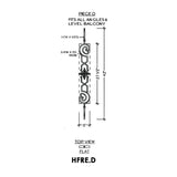 HFRE.D Regency Baluster Panel