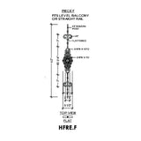 HFRE.F Regency Baluster Panel with Applique
