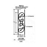 HFSE.A1 Seville Iron Panel