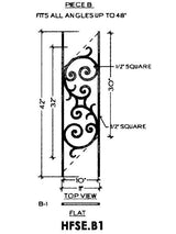 HFSE.B1 Seville Iron Panel