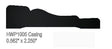 1005 2-1/2" Hardwood Casing