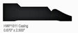 1011 2-1/2" Hardwood Casing